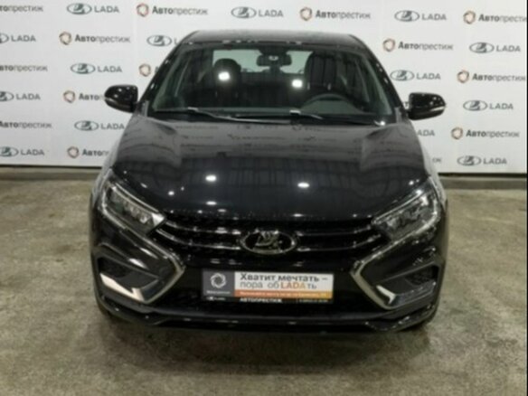 2026 Lada (ВАЗ) Vesta I Рестайлинг (NG), чёрный, 1855000 рублей - вид 2