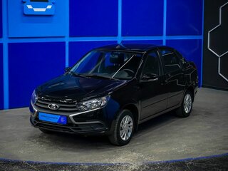 2022 Lada (ВАЗ) Granta I Рестайлинг, чёрный, 690000 рублей, вид 2
