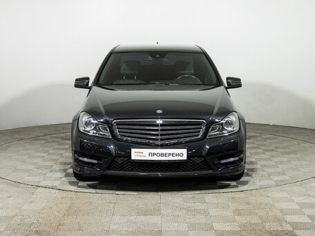2011 Mercedes-Benz C-Класс 200 III (W204) Рестайлинг, чёрный, 1199585 рублей, вид 2