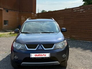 2007 Mitsubishi Outlander II, синий, 935000 рублей, вид 1