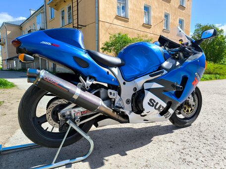 2000 Suzuki GSX 1300 R Hayabusa, синий, 555000 рублей, вид 5