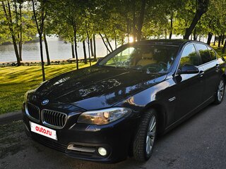 2014 BMW 5 серии 520i VI (F10/F11/F07) Рестайлинг, синий, 1270000 рублей, вид 1