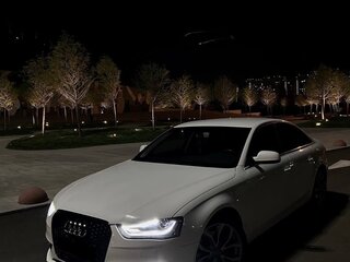 2009 Audi A4 IV (B8), белый, 950000 рублей, вид 1