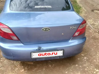 2002 Kia Rio I, синий, 210000 рублей, вид 4