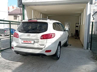2008 Hyundai Santa Fe II, белый, 950000 рублей, вид 3