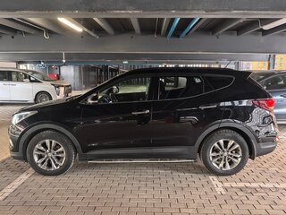 2015 Hyundai Santa Fe III Рестайлинг, чёрный, 1850000 рублей, вид 2