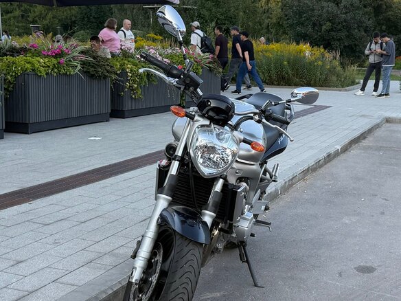 2004 Yamaha FZ6, серебристый, 530000 рублей