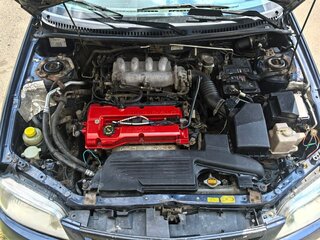 2001 Mazda 323 VI (BJ) Рестайлинг, синий, 239000 рублей, вид 4