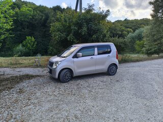 2015 Suzuki Wagon R V Рестайлинг, серебристый, 600000 рублей, вид 1