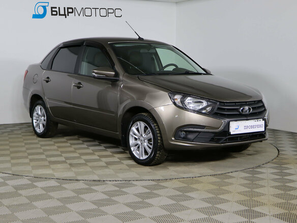 2024 Lada (ВАЗ) Granta I Рестайлинг, коричневый - вид 2