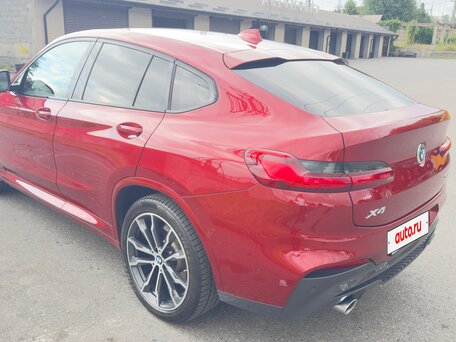 2018 BMW X4 30i II (G02), красный, 4300000 рублей, вид 5