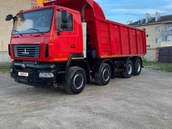 2021 МАЗ 6516, красный, 2900000 рублей