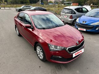 2020 Skoda Rapid II, красный, 1650000 рублей, вид 5