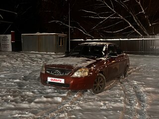 2007 Lada (ВАЗ) Priora I, красный, 150000 рублей, вид 2
