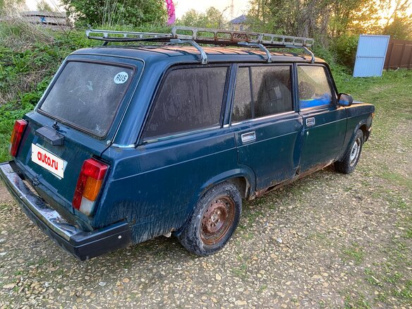 2005 Lada (ВАЗ) 2104 4-speed, зелёный - вид 7