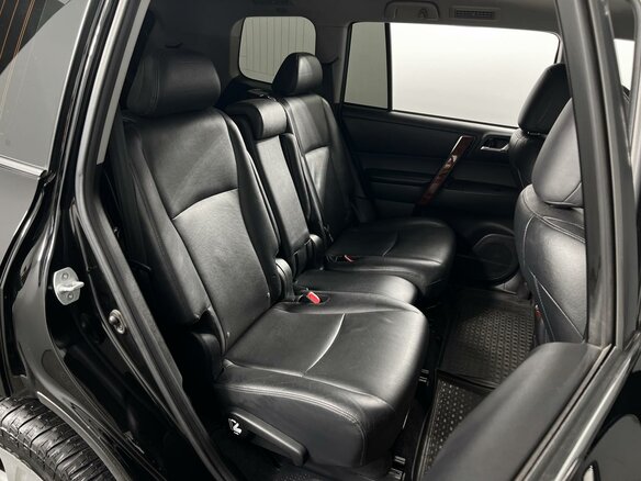 2012 Toyota Highlander II (XU40) Рестайлинг, чёрный - вид 6