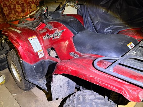 2009 Yamaha Grizzly 700, красный, 699000 рублей, вид 1