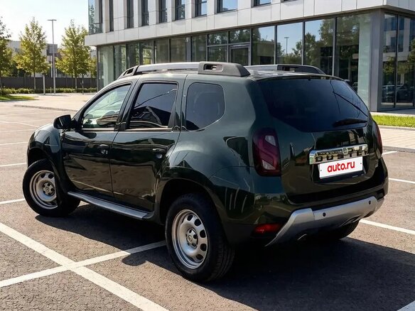 2015 Renault Duster I Рестайлинг, зелёный, 1200000 рублей - вид 4