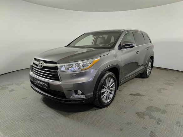 2014 Toyota Highlander III (XU50), коричневый, 2312000 рублей