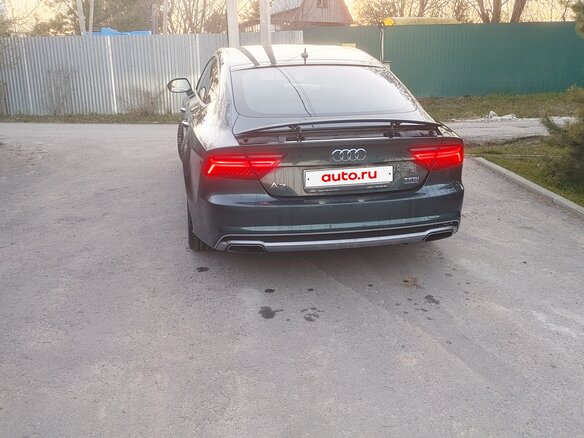2017 Audi A7 I (4G) Рестайлинг, зелёный, 2845000 рублей - вид 7
