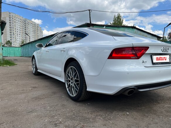 2012 Audi A7 Tiptronic I (4G), белый, 2750000 рублей - вид 6