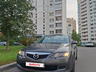 2007 Mazda 6 I (GG) Рестайлинг, серый, 420000 рублей, вид 5