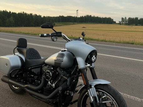 2023 Harley-Davidson Sport Glide, серебристый, 1700000 рублей, вид 1