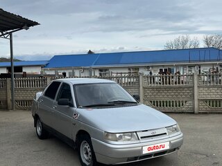 2002 Lada (ВАЗ) 2110, серебристый, 75000 рублей, вид 4
