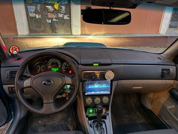 2006 Subaru Forester II Рестайлинг, зелёный, 800000 рублей - вид 5