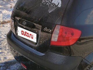 2010 Hyundai Getz I Рестайлинг, чёрный, 450000 рублей, вид 4
