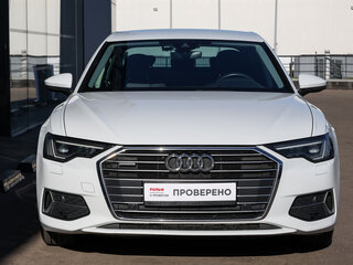 2021 Audi A6 45 TFSI V (C8), белый, 3898000 рублей, вид 2