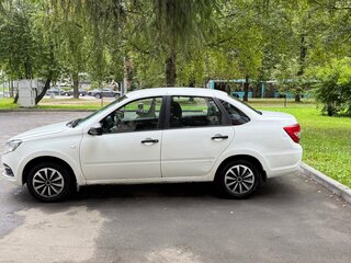 2018 Lada (ВАЗ) Granta I Рестайлинг, белый, 440000 рублей, вид 5