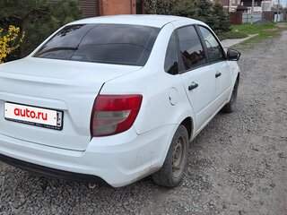 2019 Lada (ВАЗ) Granta I Рестайлинг, белый, 355000 рублей, вид 4