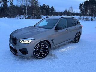 2019 BMW X3 M Competition I (F97), бежевый, 6990000 рублей, вид 3