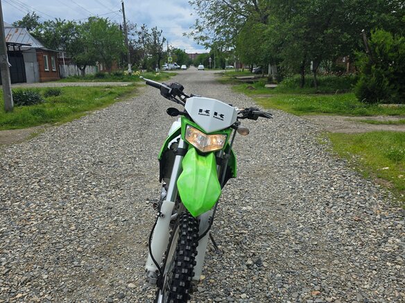 2009 Kawasaki KLX 250, зелёный, 310000 рублей - вид 6
