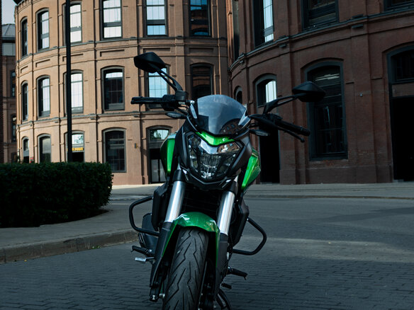 2021 Bajaj Dominar 400, зелёный, 310000 рублей - вид 12