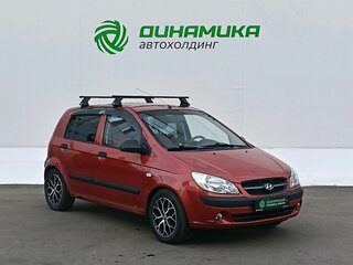 2008 Hyundai Getz I Рестайлинг, красный, 315000 рублей, вид 3