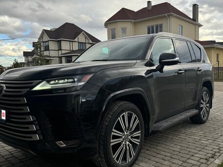 2022 Lexus LX 600 IV, чёрный, 18700000 рублей, вид 4