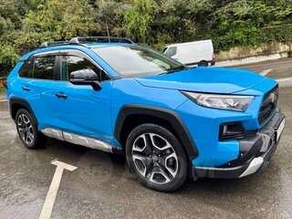 2019 Toyota RAV4 V (XA50), синий, 3100000 рублей, вид 2
