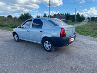 2009 Renault Logan I, серебристый, 143000 рублей, вид 5