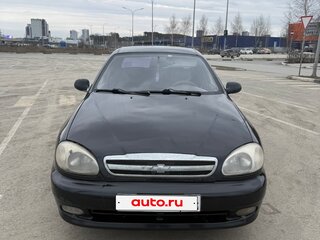 2007 Chevrolet Lanos I, чёрный, 190000 рублей, вид 1