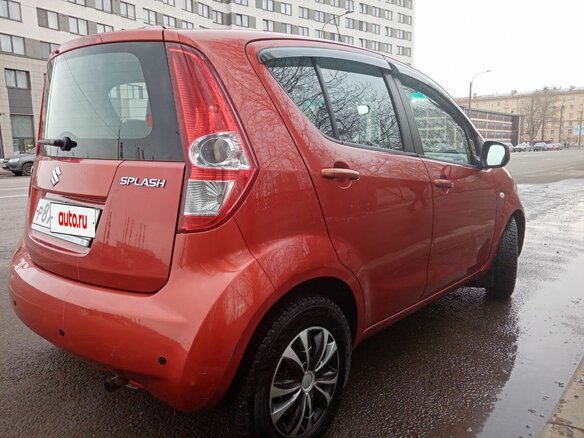 2009 Suzuki Splash I, оранжевый, 639000 рублей - вид 6