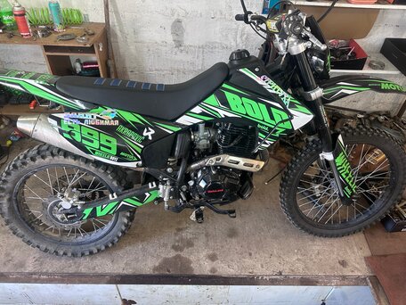 2024 Motoland Enduro 300, зелёный, 85000 рублей, вид 2