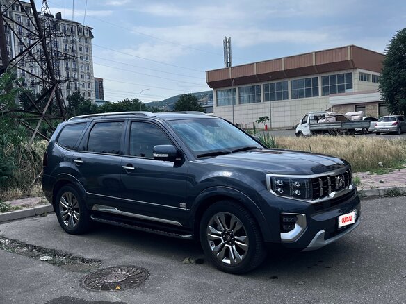 2019 Kia Mohave I Рестайлинг 2, серый, 4400000 рублей - вид 2