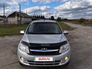 2013 Lada (ВАЗ) Granta I, серебристый, 270000 рублей, вид 2