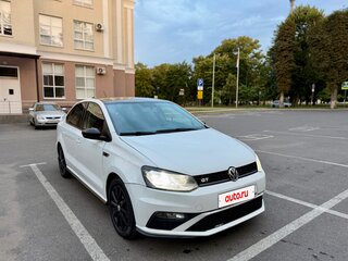 2016 Volkswagen Polo V Рестайлинг, белый, 959000 рублей, вид 3