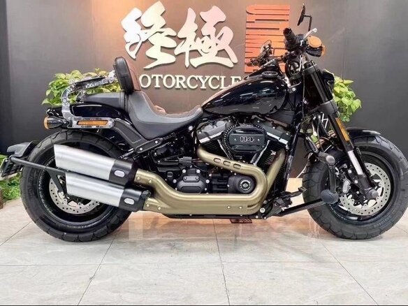 2022 Harley-Davidson Fat Bob, чёрный, 1830000 рублей - вид 22