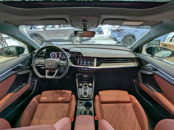 2025 Audi A3 Sportback 35 TFSI IV (8Y) Рестайлинг, серый, 4190000 рублей - вид 30