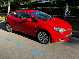 2014 Opel Astra GTC J Рестайлинг, красный, 990000 рублей, вид 2