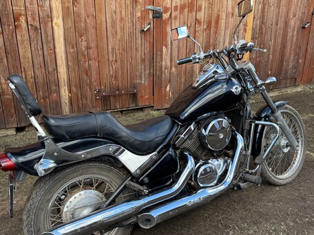1995 Kawasaki VN400 Vulcan, чёрный, 320000 рублей, вид 2